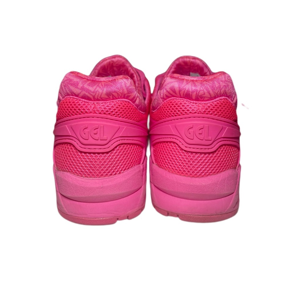 Asics Gel Kayano Running Shoes Neon Pink Trainers - Picture 5 of 8
